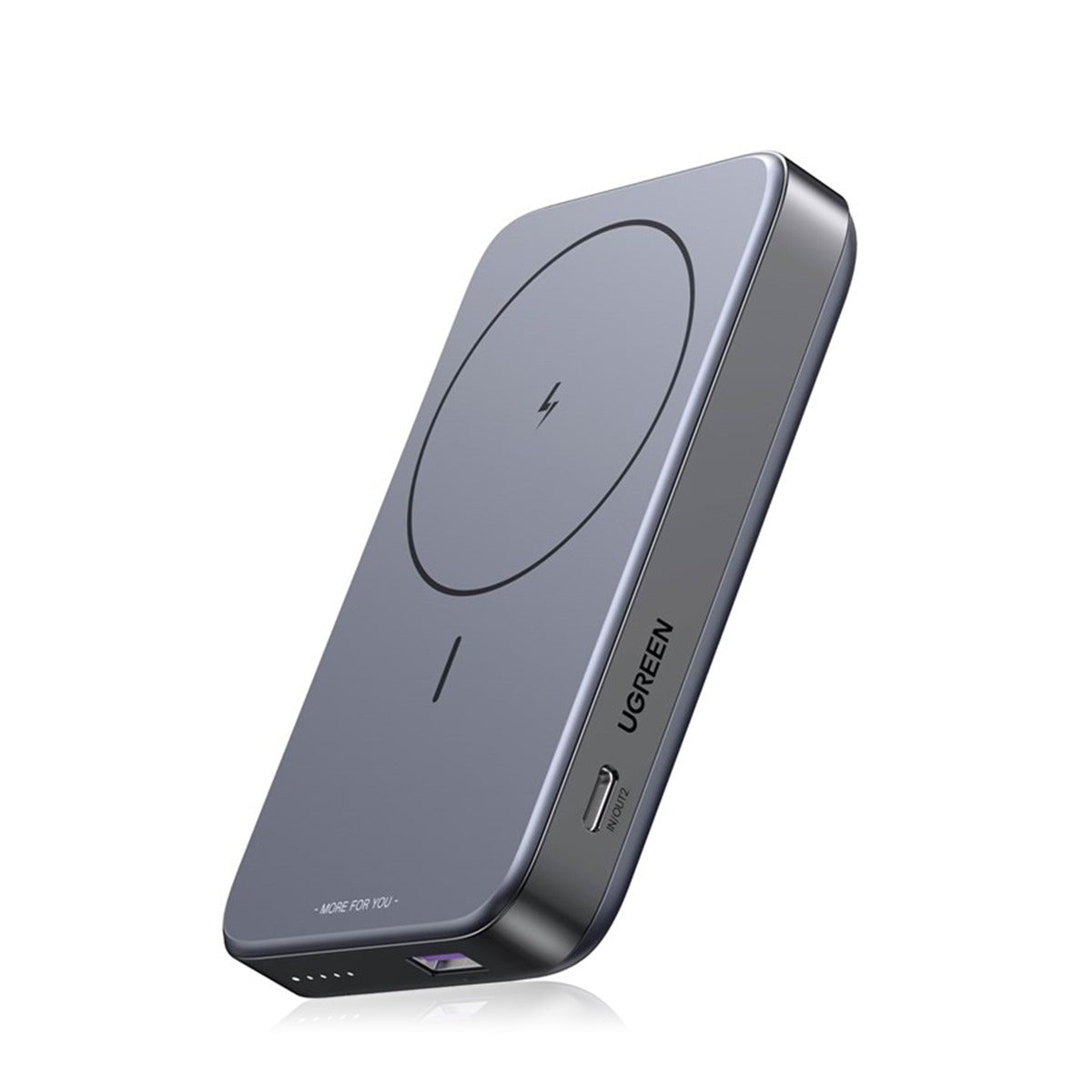 UGREEN 10000mA PD-20W Magnetic Wireless 15W Power Bank (Space Gray) (LY)  PB206