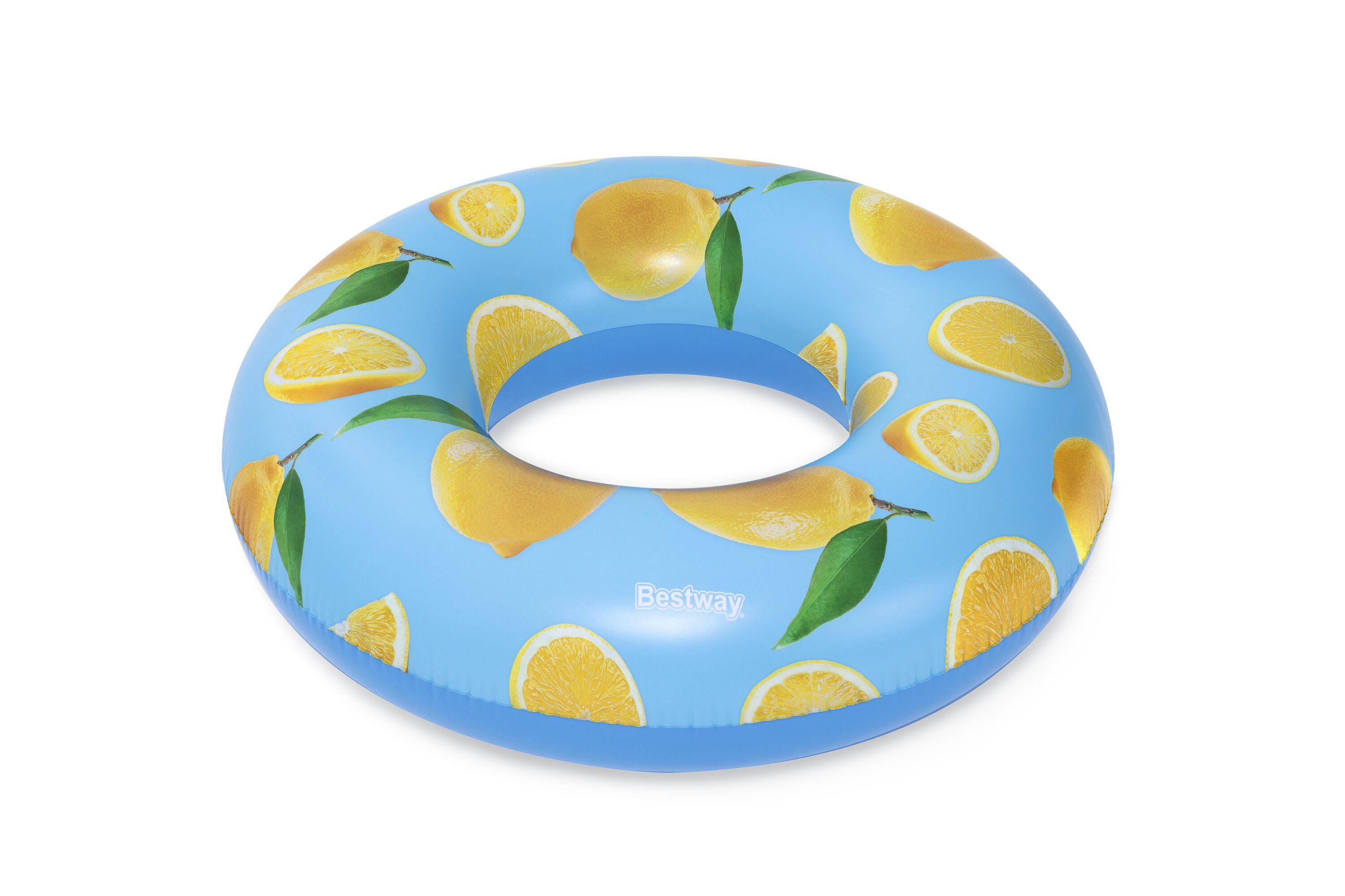 Bestway Φ1.19M Scentsational Lemon Swim Ring (Contents:1 swim ring, repair patch.) Age 12+