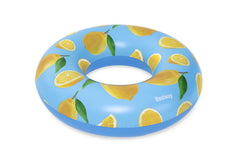 Bestway Φ1.19M Scentsational Lemon Swim Ring (Contents:1 swim ring, repair patch.) Age 12+