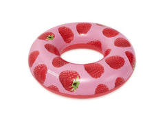 Bestway Φ1.19M Scentsational Raspberry Swim Ring (Contents:1 swim tube, repair patch.) Age 12+