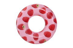 Bestway Φ1.19M Scentsational Raspberry Swim Ring (Contents:1 swim tube, repair patch.) Age 12+