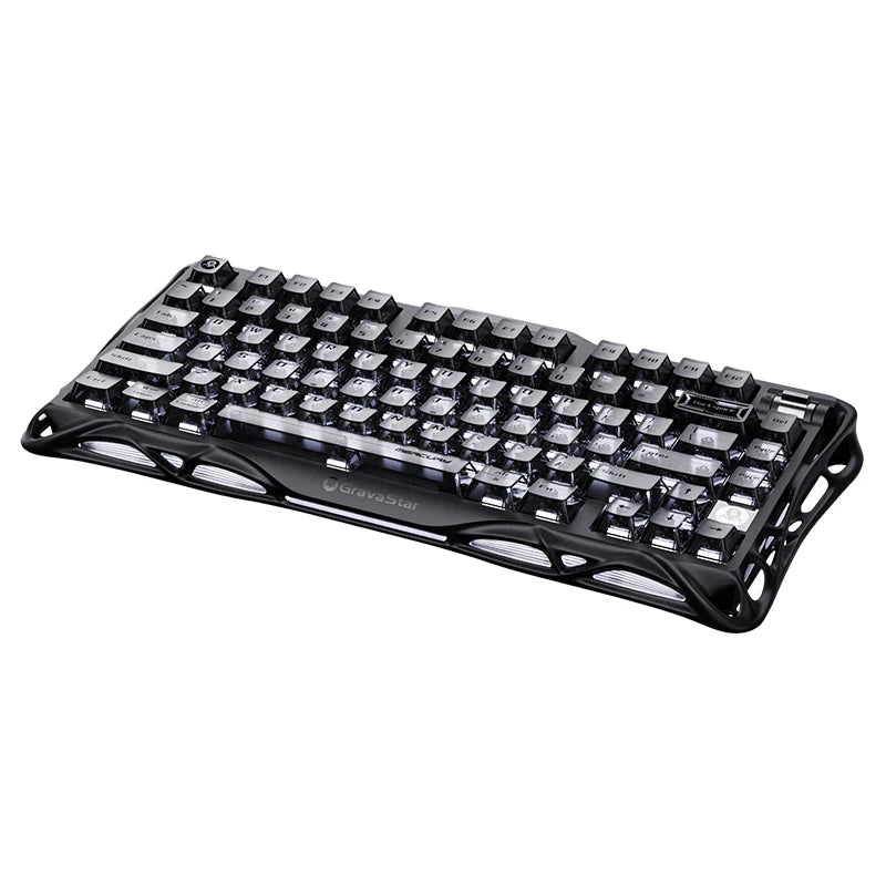 GravaStar Mercury K1 75% Wireless Mechanical Gaming Keyboard - Stealth Black