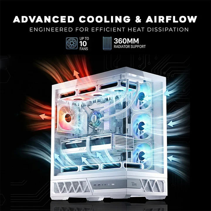 Game On Ryzen 7 Gaming PC, Ryzen 7 9800X3D, RTX 5080 16GB, Windows 11 Pro
