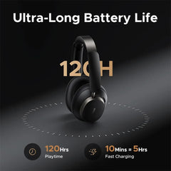 UGREEN HiTuneMax6 Over-Ear ANC Bluetooth Headphones (Black)
