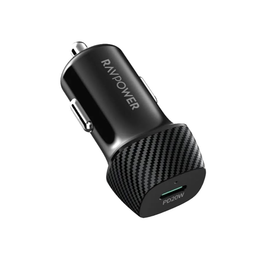 RP-VC031 Total 44W Car Chargerr + 1m Combo Black