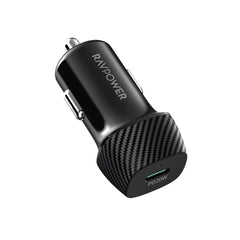 RP-VC031 Total 44W Car Chargerr + 1m Combo Black