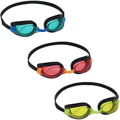 BESTWAY  AQUA BURST ESSENTIAL II GOGGLES (Contents:one pair of goggles, 3 assorted colors) Age 7+