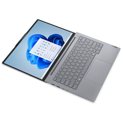 Lenovo ThinkBook 14 G8 IAL Intel Core Ultra 7 255H 16C/ 14" WUXGA/ 8GB DDR5 RAM/ 512GB M.2 NVMe SSD/ Integrated Intel Graphics/DOS/Eng.-Arabic/1YW/Arctic Grey/Topload