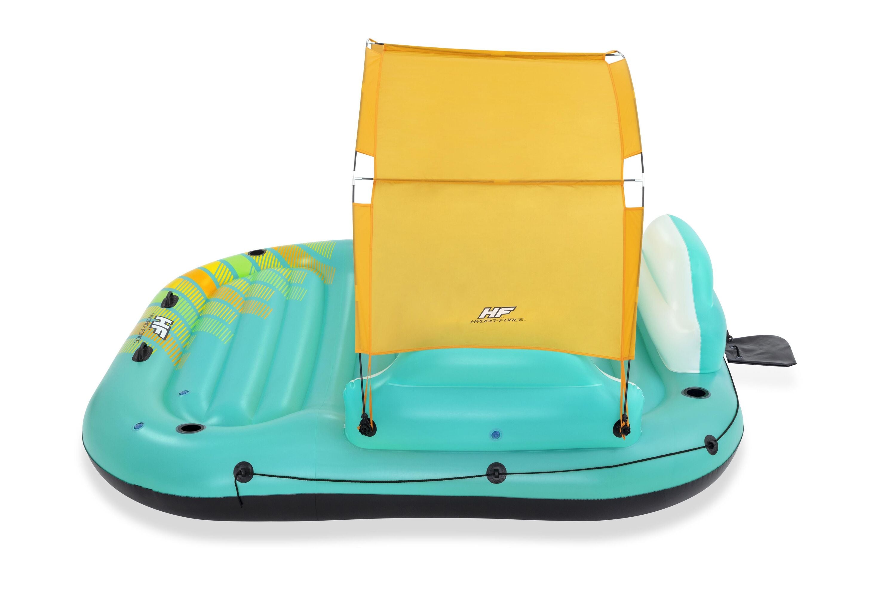 Bestway 3.00M X 2.75M Sunny Lounge Island (Contents:1 island, 1 sunshade, 1 anchor bag,repair patch)
