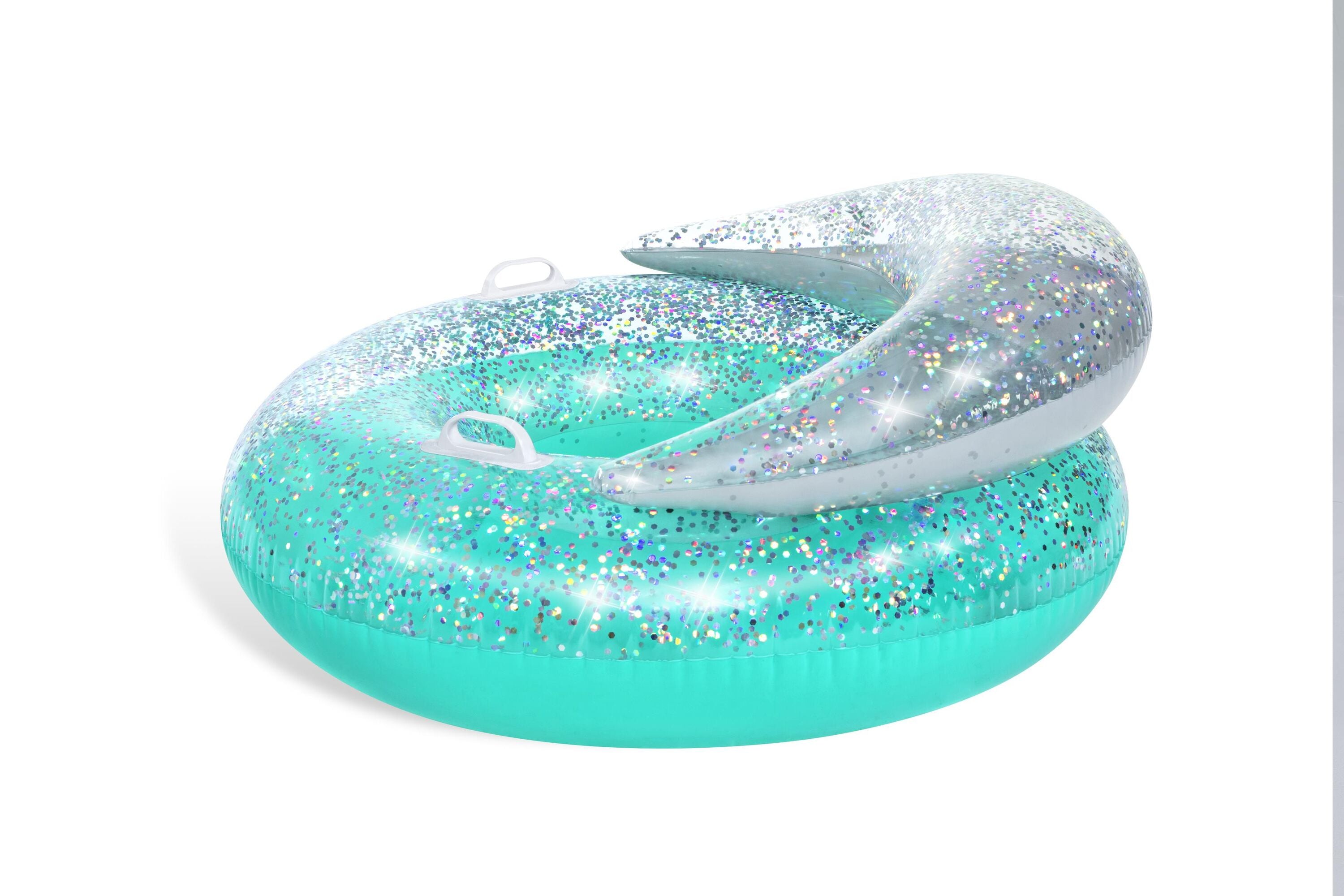 Bestway 1.17M X 1.17M Glitter Dream Swim Tube (Contents:1 swim tube, repair patch)