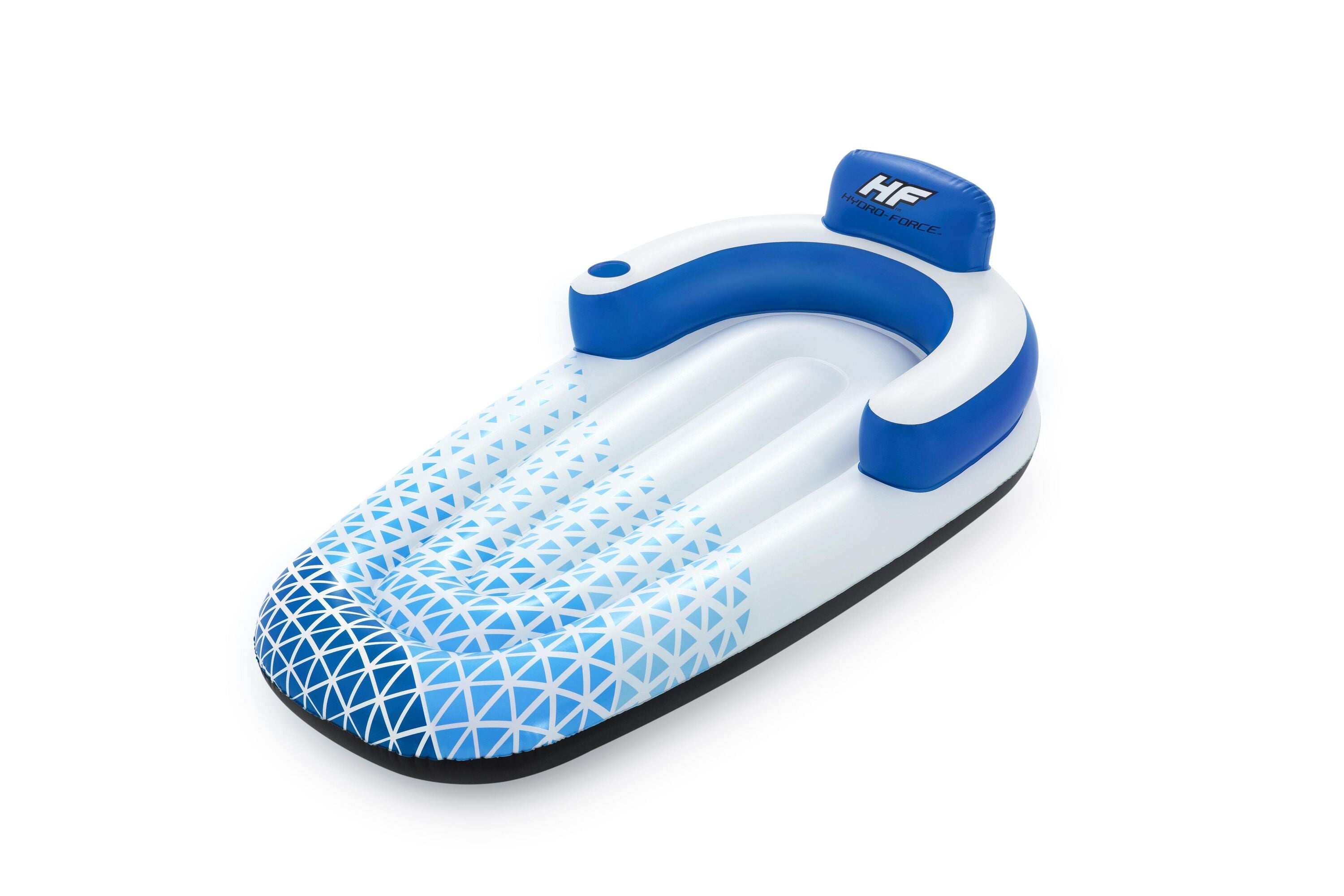 Bestway 1.91M X 1.07M Indigo Wave Lounge (Contents:1 lounge, repair patch)