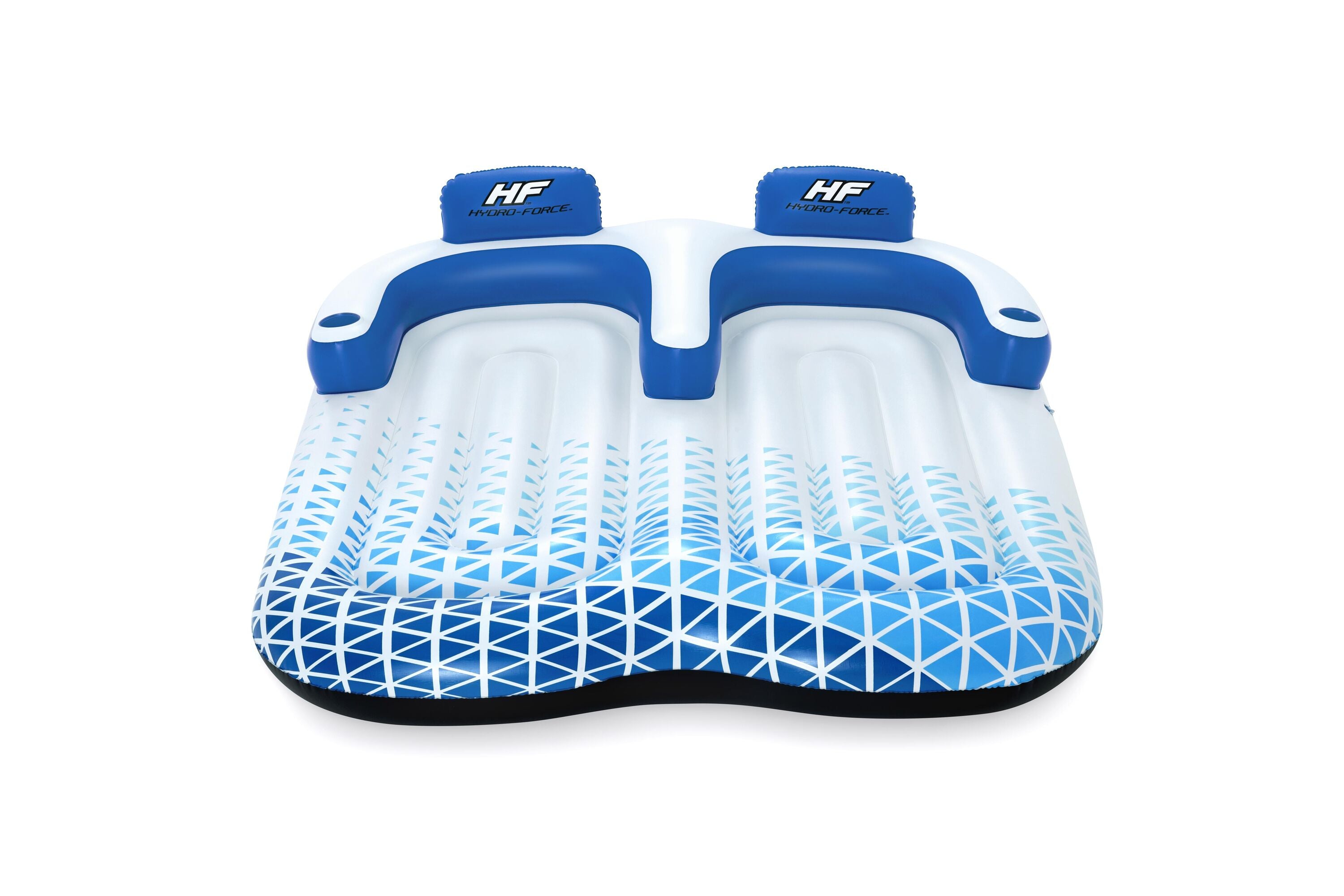 Bestway 1.96M X 1.93M Indigo Wave Double Lounge (Contents:1 lounge, repair patch)