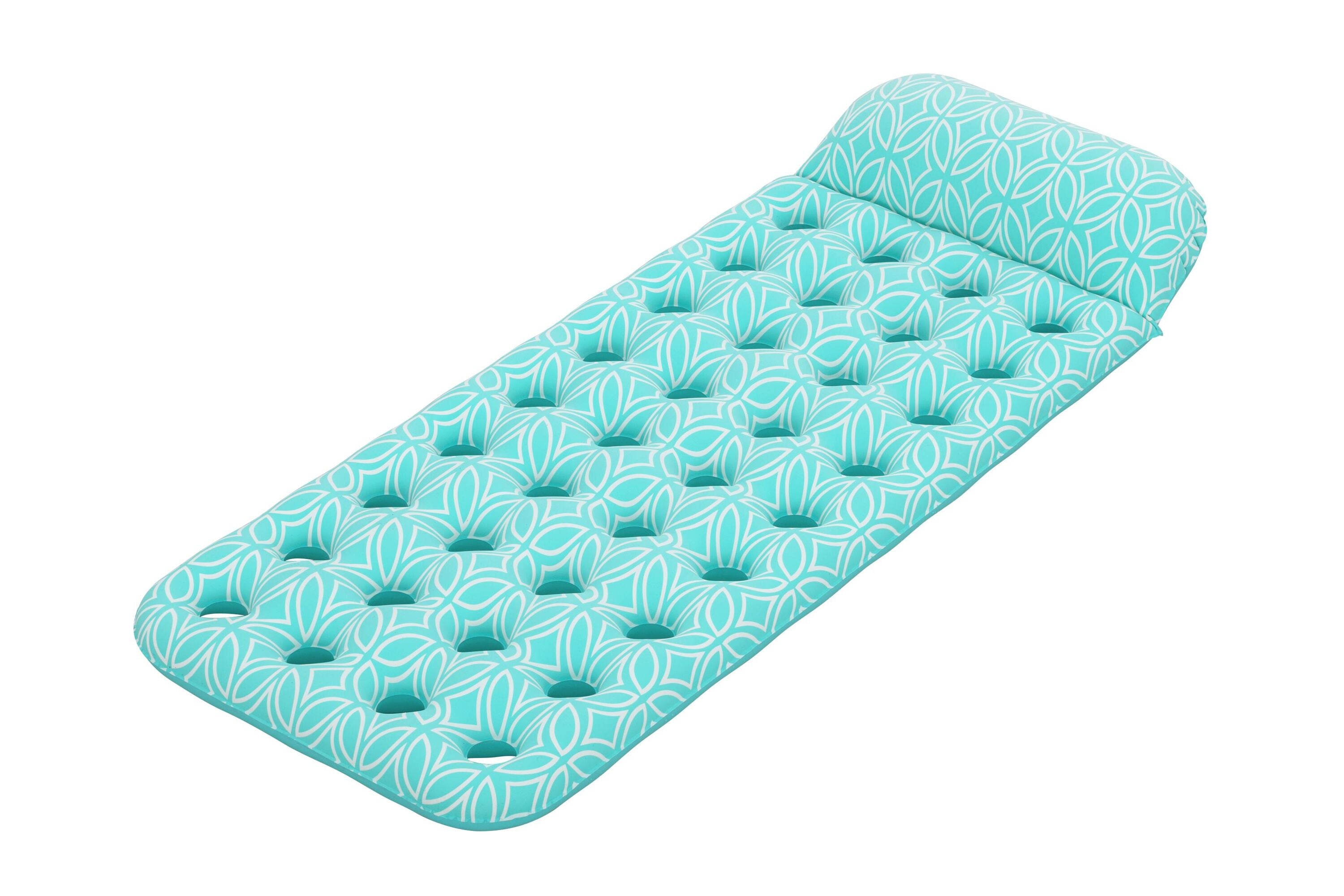 Bestway 1.98M X 74CM Comfort Plush Floating Mat (Contents:1 mat,repair patch)