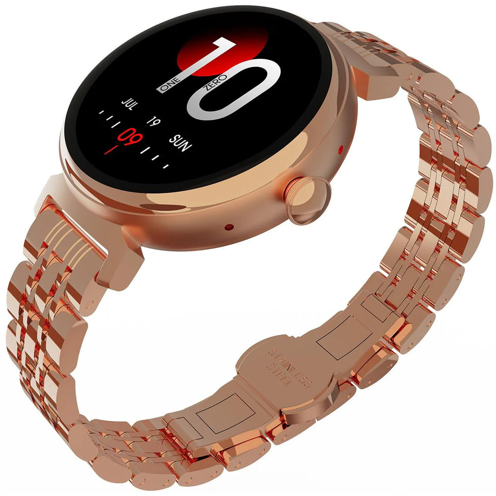 HiFuture Aura  smartwatch-Golden PINK