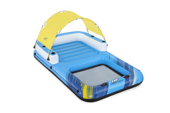 Bestway 3.20M X 1.98M Summer Oasis Island (Contents:1 island, 1 sunshade, 1 anchor bag,repair patch)