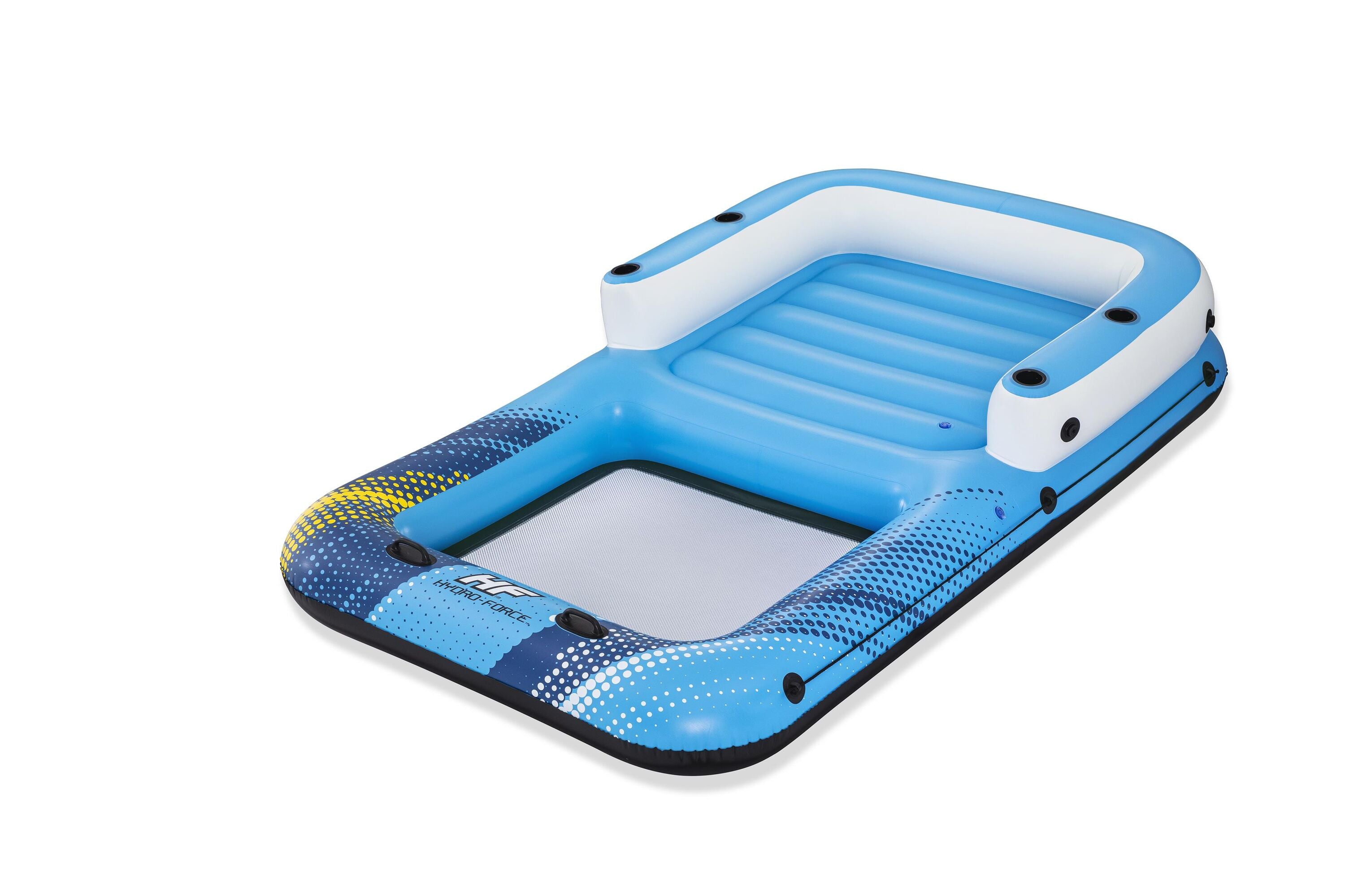 Bestway 3.20M X 1.98M Summer Oasis Island (Contents:1 island, 1 sunshade, 1 anchor bag,repair patch)