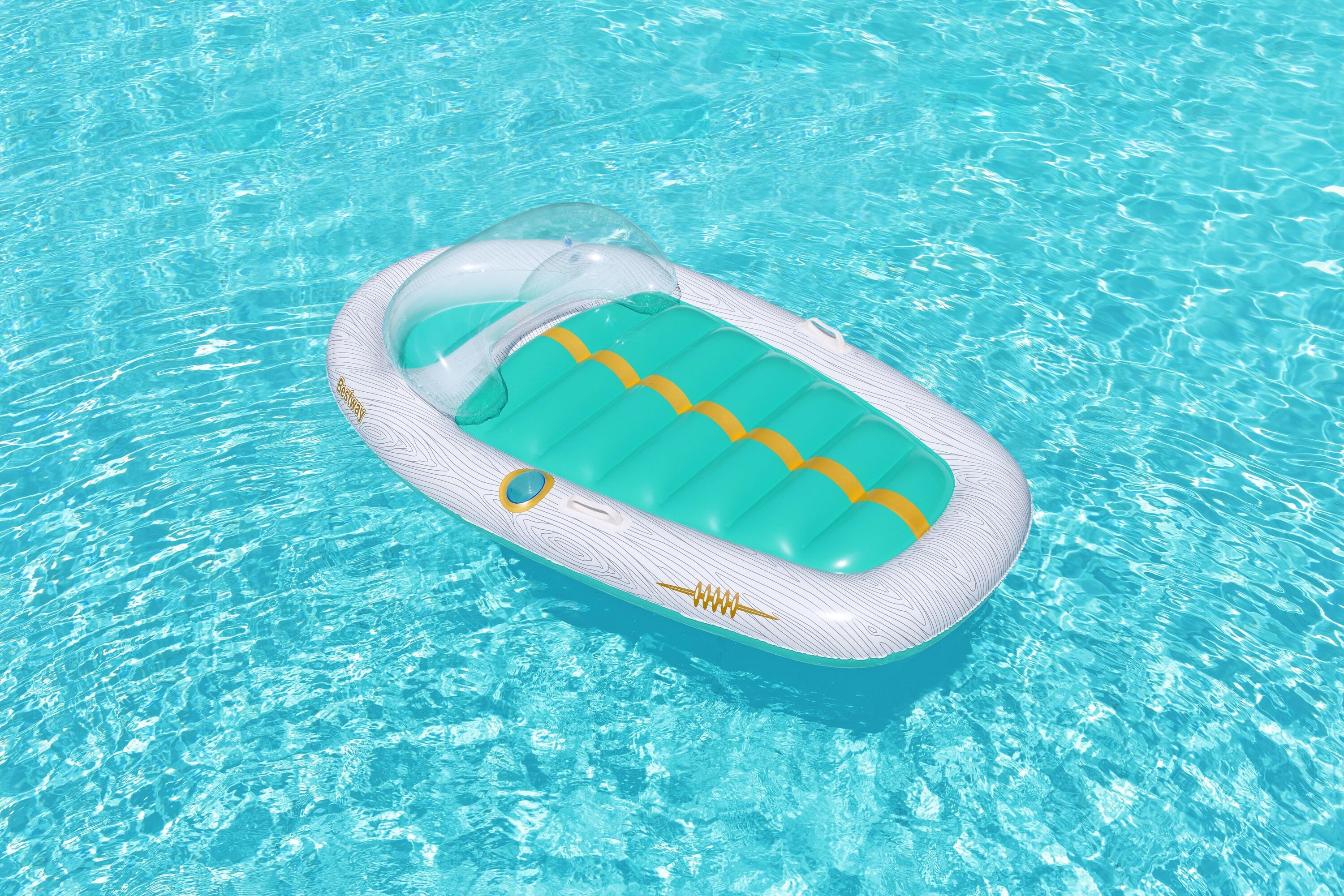 Bestway 2.16M X 1.17M Vacation Yacht Lounge (Contents:1 lounge, repair patch)