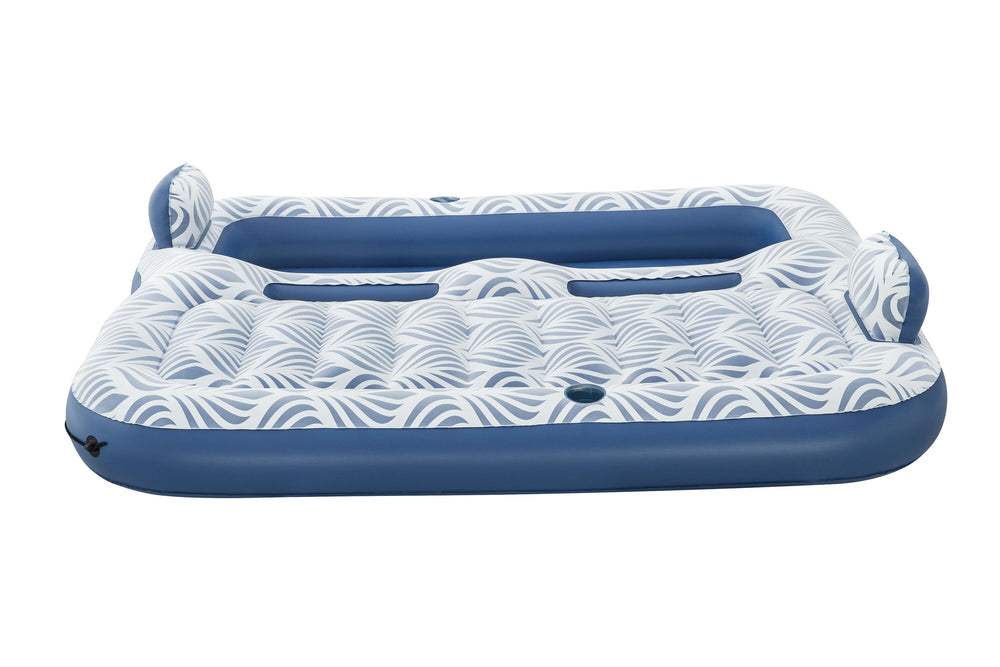 Bestway 2.04M X 1.88M Comfort Plush Double Lounge (Contents: 1 lounge, repair patch)