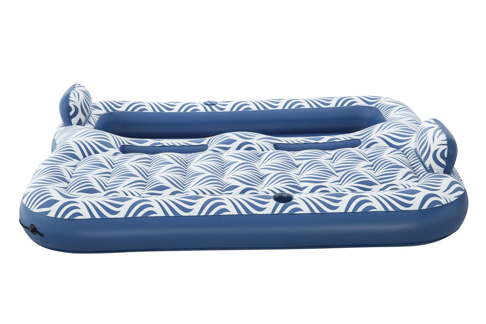 Bestway 2.04M X 1.88M Comfort Plush Double Lounge (Contents: 1 lounge, repair patch)