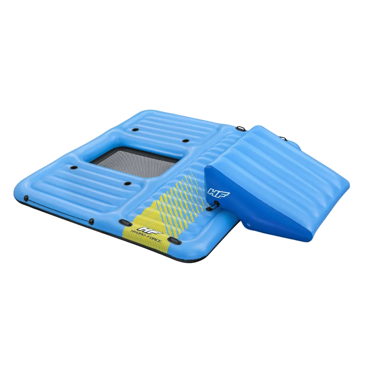 Bestway 3.76M X 3.11M Summer Slide Activity Island (1 island,1 slide,1 anchor bag, repair patch.)