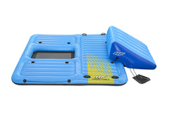 Bestway 3.76M X 3.11M Summer Slide Activity Island (1 island,1 slide,1 anchor bag, repair patch.)