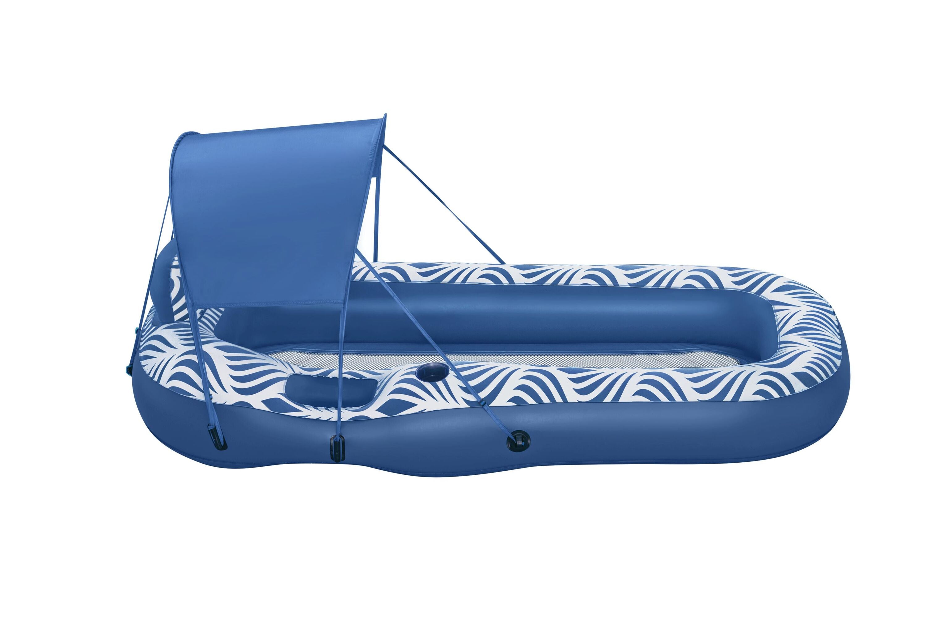Bestway 1.98M X 1.12M Comfort Plush Shaded Lounge (1 lounge,1 sunshade, repair patch)