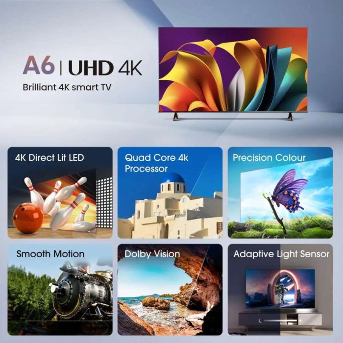 Hisense 43-inch 4K UHD LED Smart TV