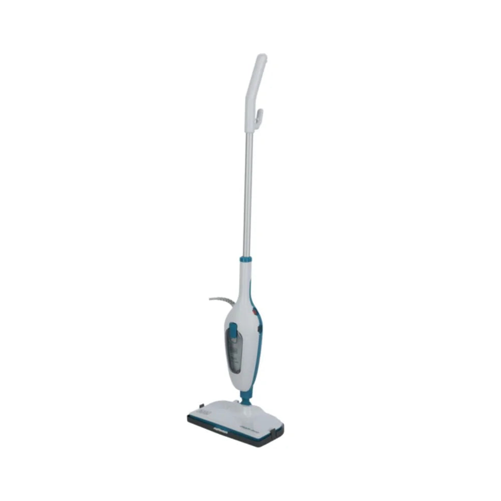 Black+Decker 1300W 10-in-1 Steam Mop, White/Blue - FSMH13E10-B5