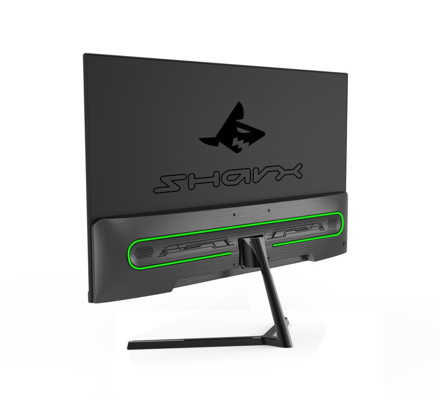 SHARX BITE Gaming Monitor 24", OD 120hz Refresh Rate, 1ms (MPRT) Response Time, IPS, FHD, 2.1HDMI, Fixed Stand, 2W Speaker, Free Sync, G-Sync Compatible.