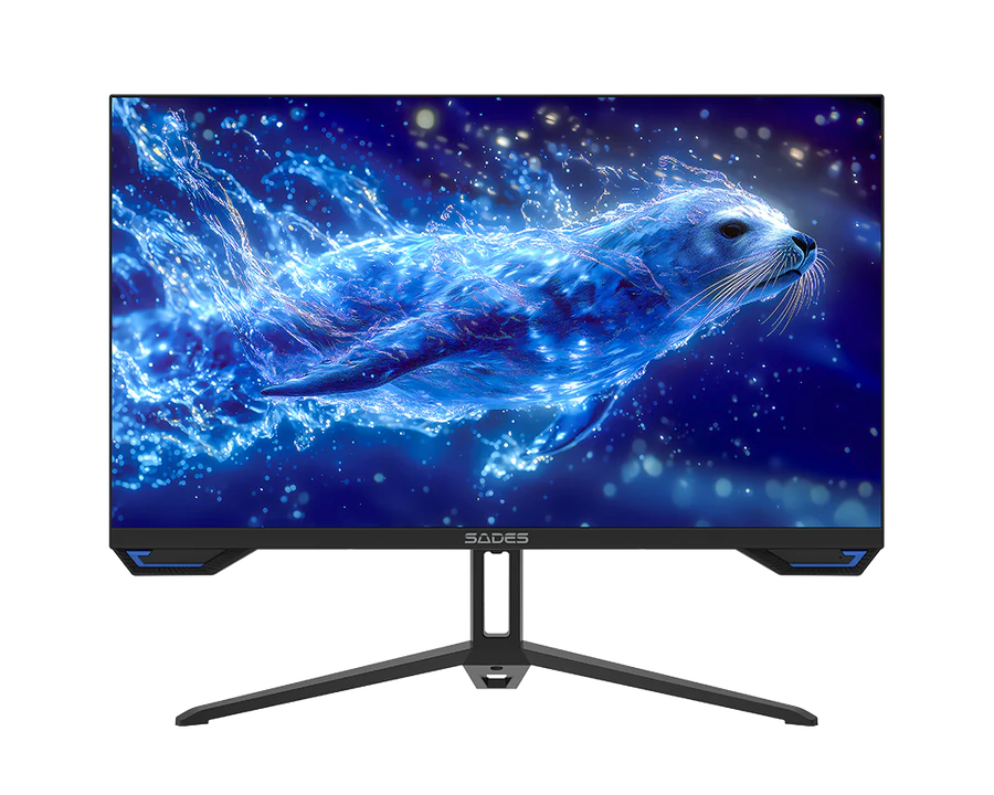 SADES SL-Sealion-24 PLUS SA-F05F24B 24" FHD, 165Hz, 1ms Response Time, HDMI 2.1 Flat IPS Gaming Monitor - Black