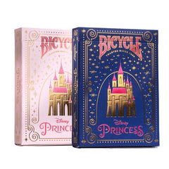 disney princess playing cards blue