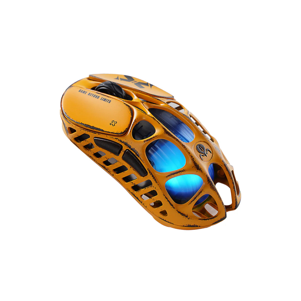 GravaStar Mercury X Pro Wireless Gaming Mouse Special Edition - Battle Worn Yellow