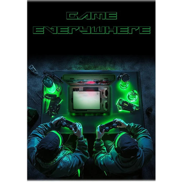 Bundle : SharX QUEST Gaming Suitcase (PQ-24Q165I) – 24" QHD Monitor + 2 Pcs DualSense Wireless Controller