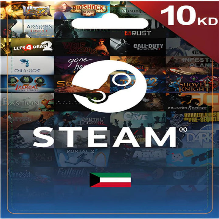 Steam E-Cards Steam 10 KWD Kuwait Store