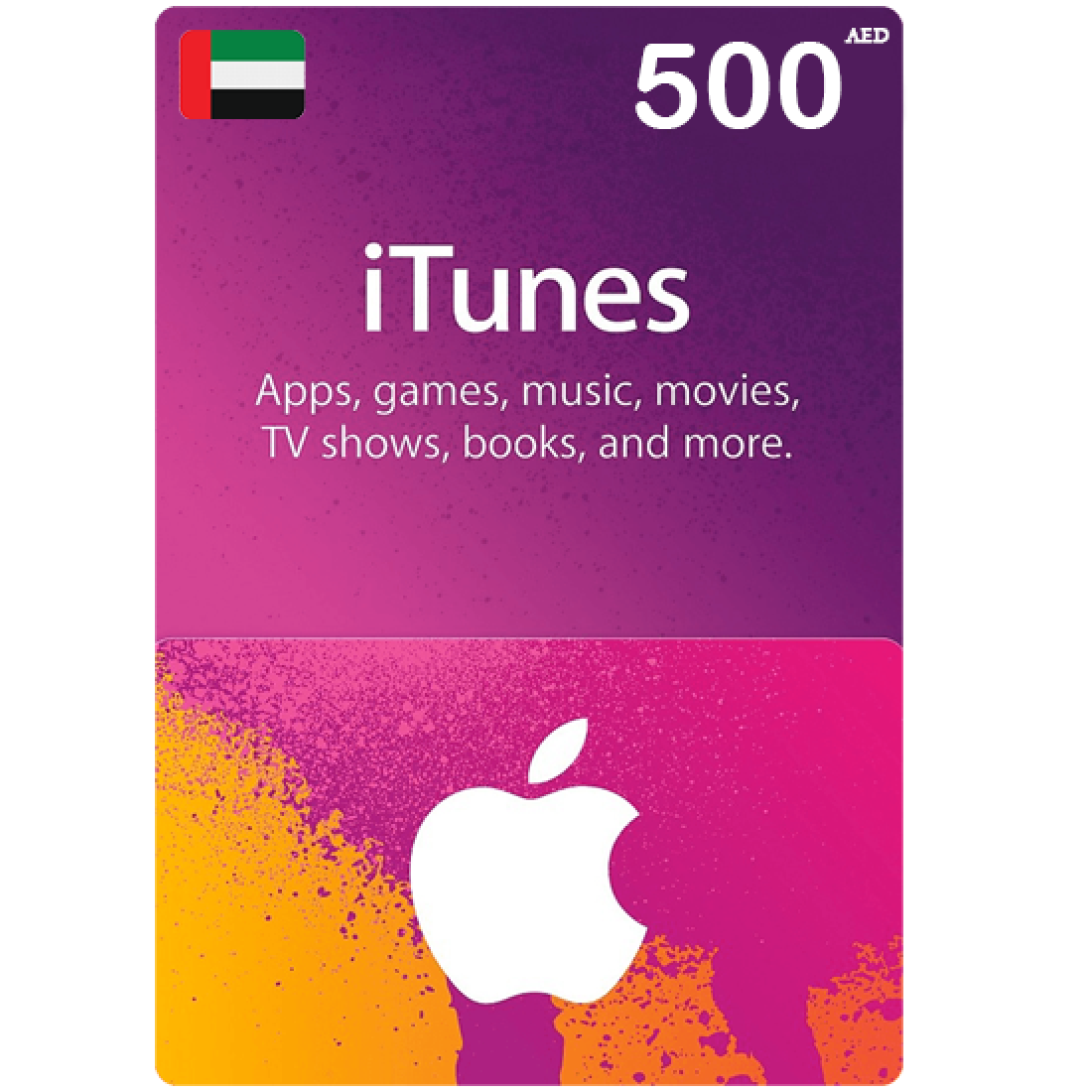 Apple Itunes E-Cards iTunes Gift Card - 500 AED