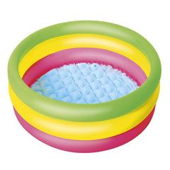 Bestway Φ1.02M X H25CM Summer Set Pool (Contents:One pool, repair patch) Age 2+