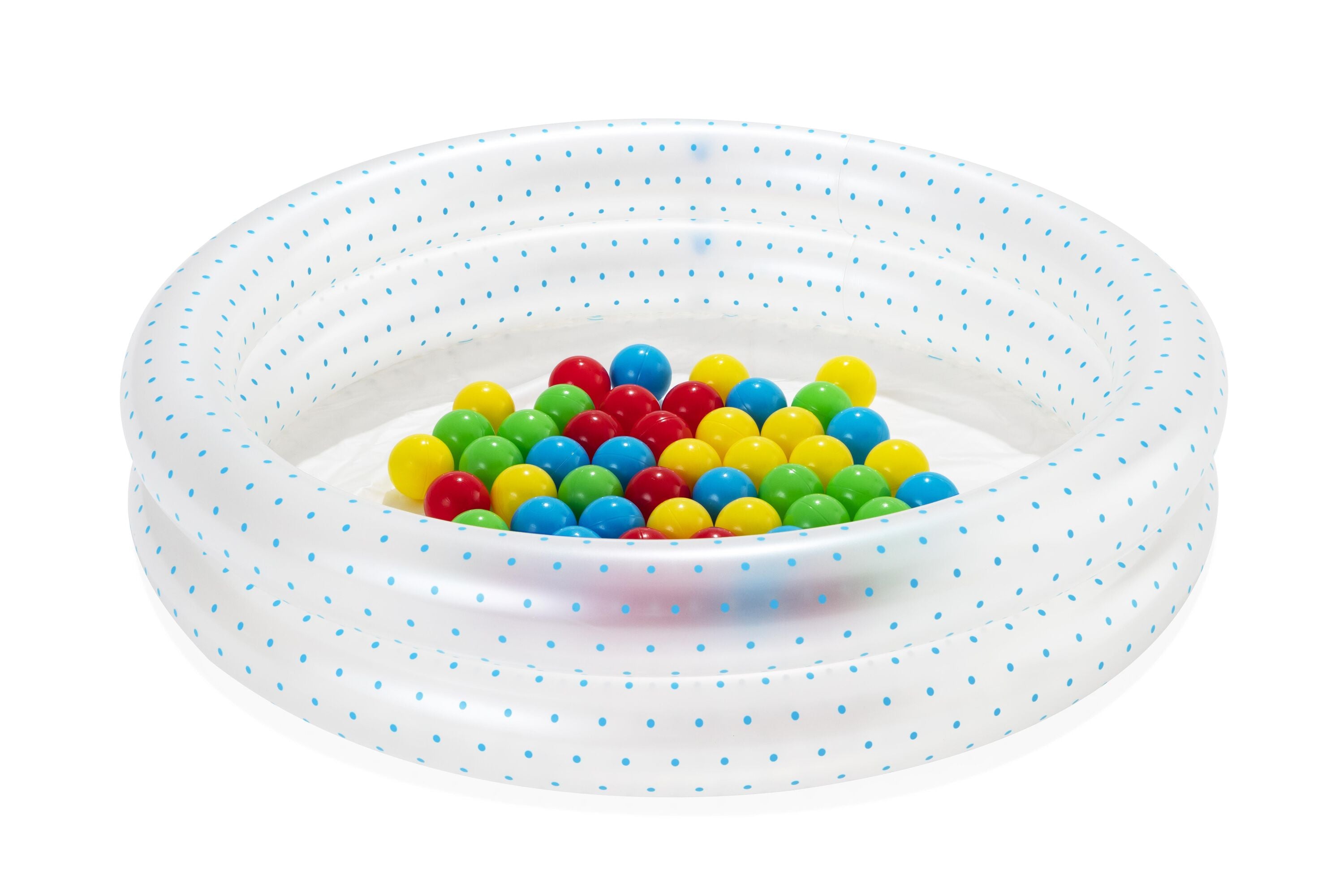 Bestway Φ91CM X H20CM Splash & Play Ball Pit Play Pool (Contents:1 pool, 50 play balls, repair patch) Age 2+