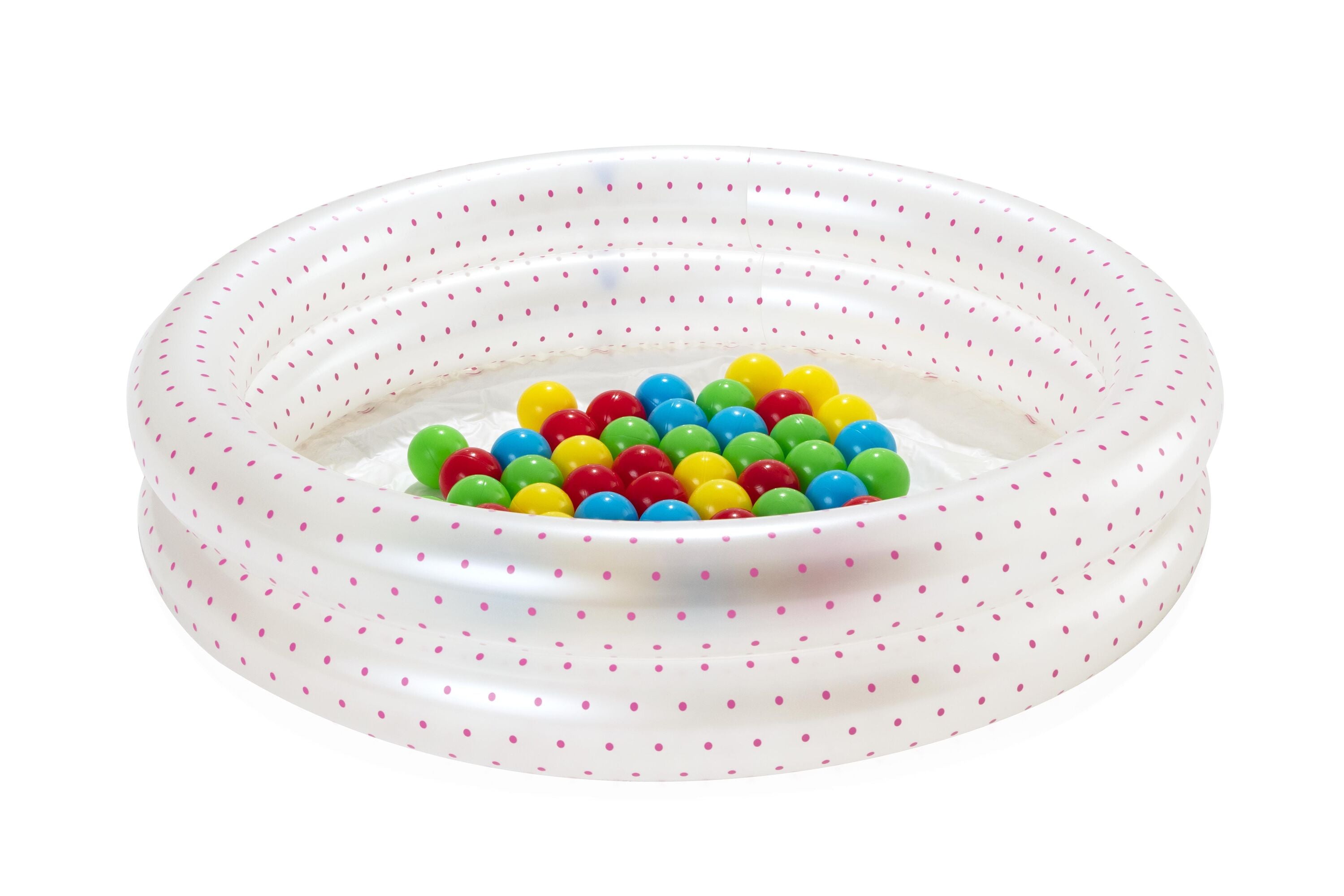 Bestway Φ91CM X H20CM Splash & Play Ball Pit Play Pool (Contents:1 pool, 50 play balls, repair patch) Age 2+