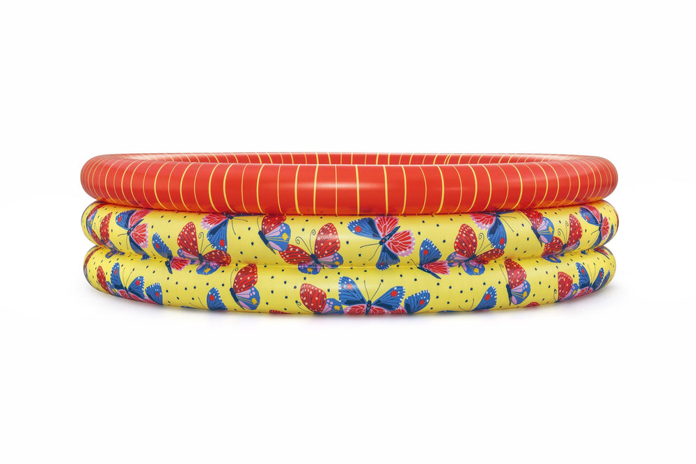 Bestway Φ1.68M X H38CM Beautiful Butterfly Play Pool (Contents:1 pool, repair patch) Age 2+