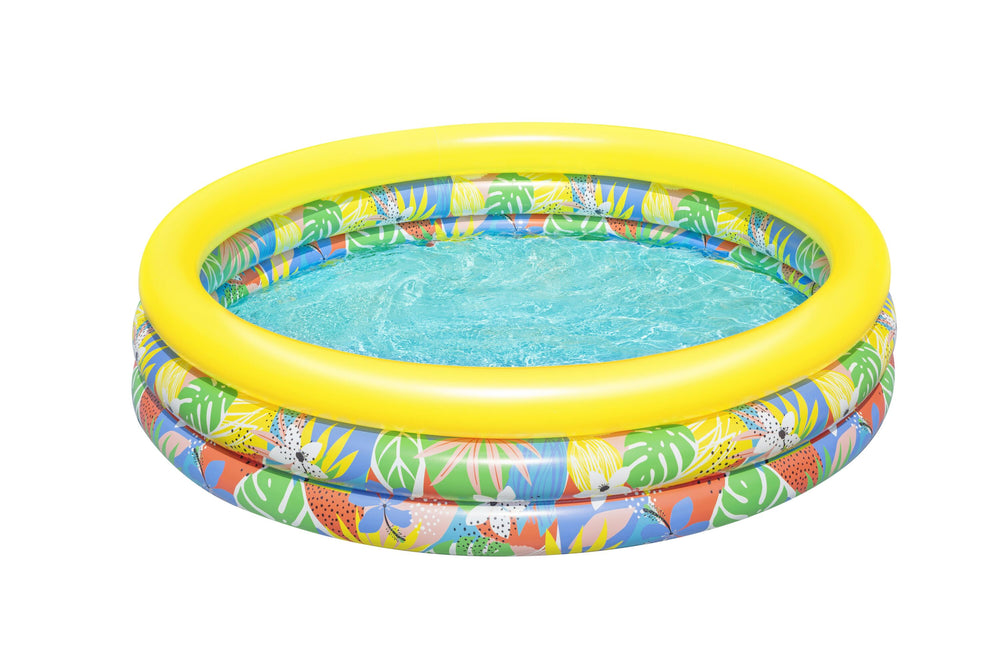Bestway Φ1.68M X H38CM Floral Paradise Play Pool (Contents:1 pool, repair patch) Age 2+
