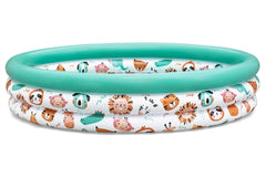 Bestway Φ1.22m x H25cm Safari Pals Kiddie Pool (1 pool, repair patch) Age 2+