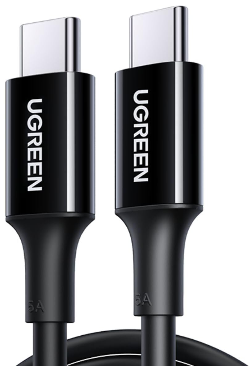 UGREEN USB-C to USB-C Charging Cable 100W 2m (Black)US300