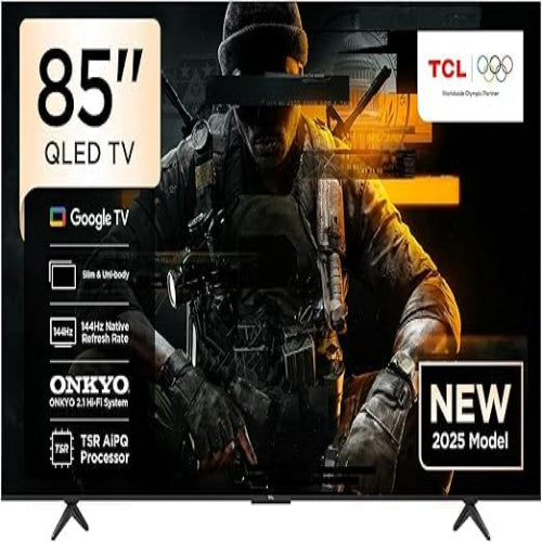 TCL 85P8K 85 INCH 4K QLED GOOGLE TV,120hz