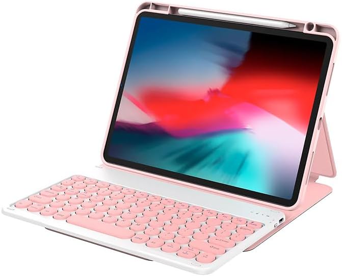 WIWU Protective Keyboard Case 10.9''/2022 (for ipad 10) (Arabic+English) Pink