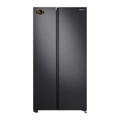 SAMSUNG REFRIGERATOR SBS 680L CFT 23 BLACK MATT