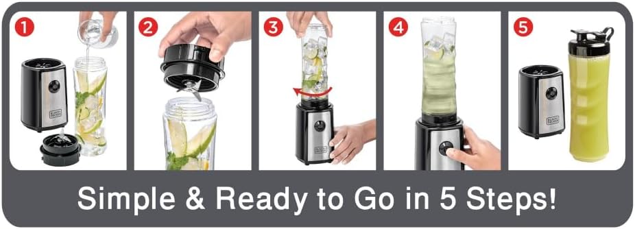 B+D Sports Blender Set of 16 300W