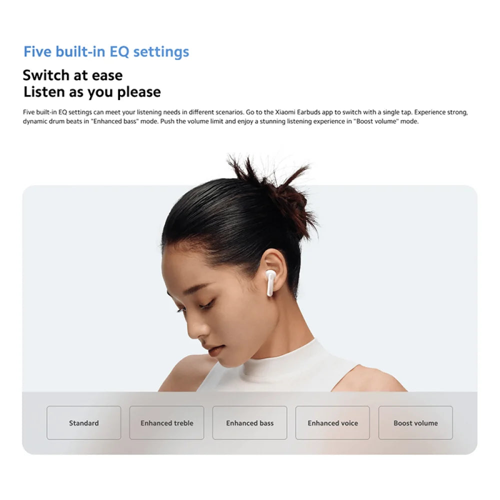 Redmi Buds 6 Active - Transparent blue