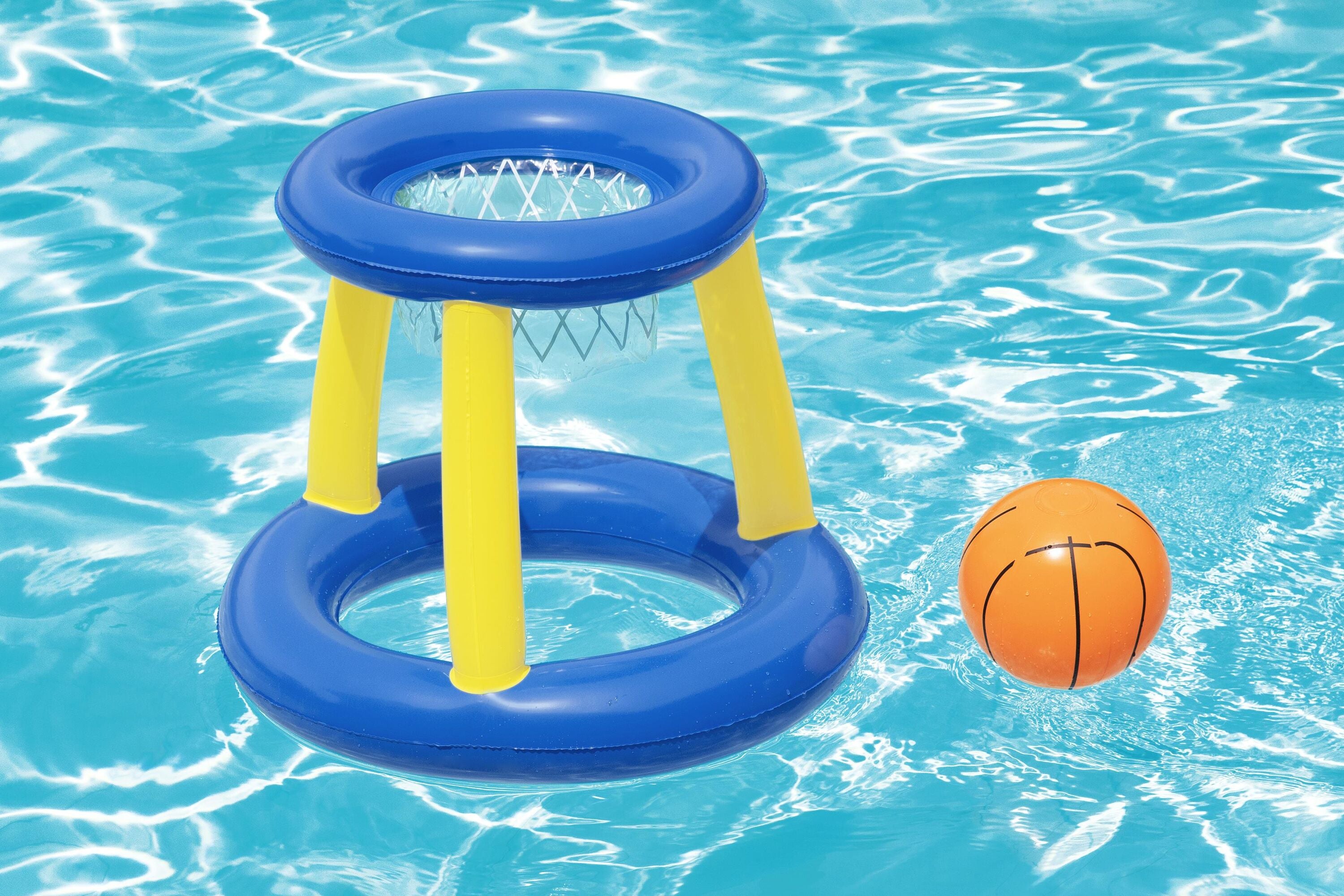 Bestway Φ61CM Splash 'N' Hoop Water Game (Contents:One game center, one ball) Age 3+