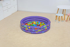 Bestway Φ1.02M X H25CM Intergalactic Surprise Ball Pit (Contents:1 pool,46 play balls,4 openable balls,4 small toys, repair patch) Age 2+