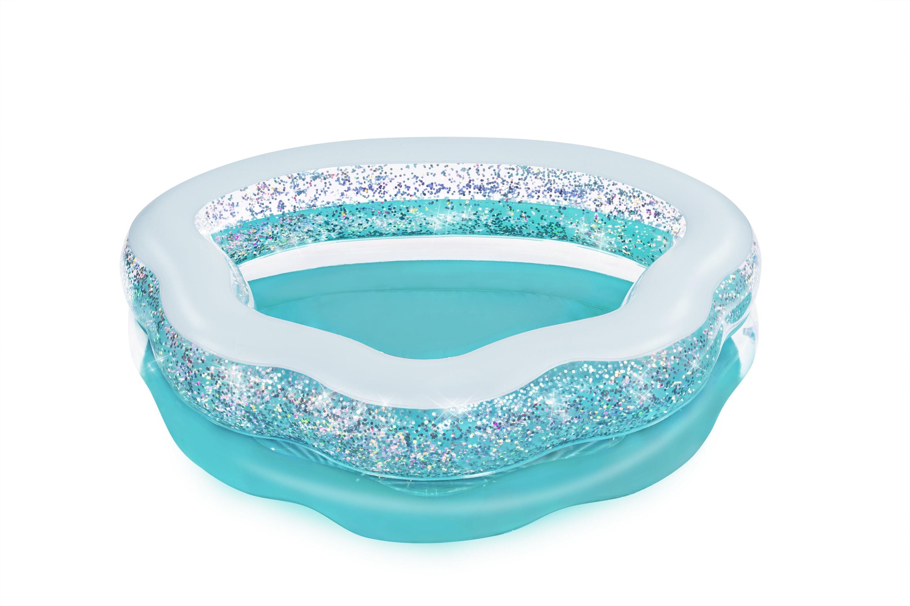 Bestway 1.50M X 1.27M X 43CM Sparkle Shell Kiddie Pool (Contents:1 pool, repair patch) Age 3+